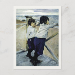 Carte Postale Avec Peinture Célèbre