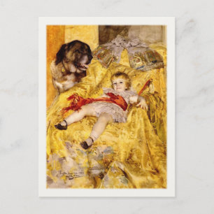 Carte Postale Avec Peinture Célèbre