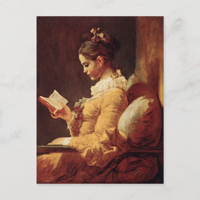 Carte Postale Avec Peinture Fragonard Jean-Honore (Devant)