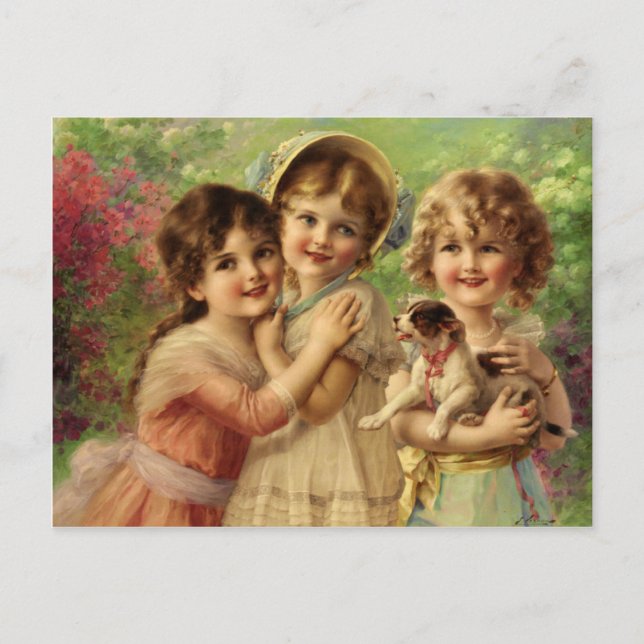 Carte Postale Avec Peinture Vernon Emile (Devant)