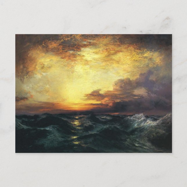 Carte Postale Avec Thomas Moran Peinture (Devant)