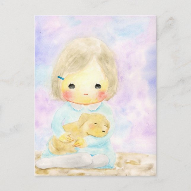 Carte Postale Avec toi (Devant)