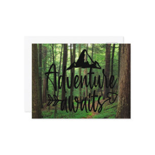 Carte Postale Aventure Attend
