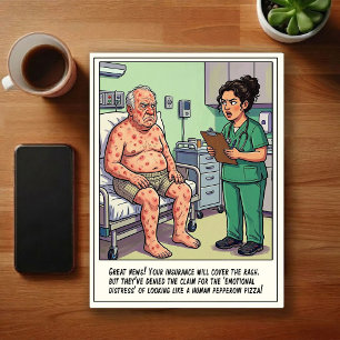 Carte Postale Aventures de salle d'urgence dessin animé