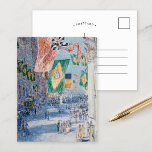 Carte Postale Avenue des Alliés   Childe Hassam