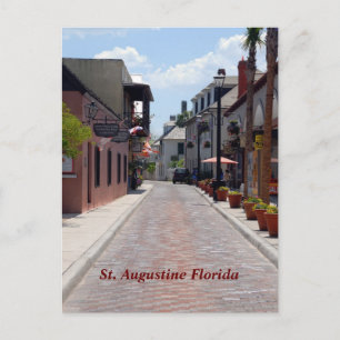 Carte Postale Aviles street St Augustine, Floride