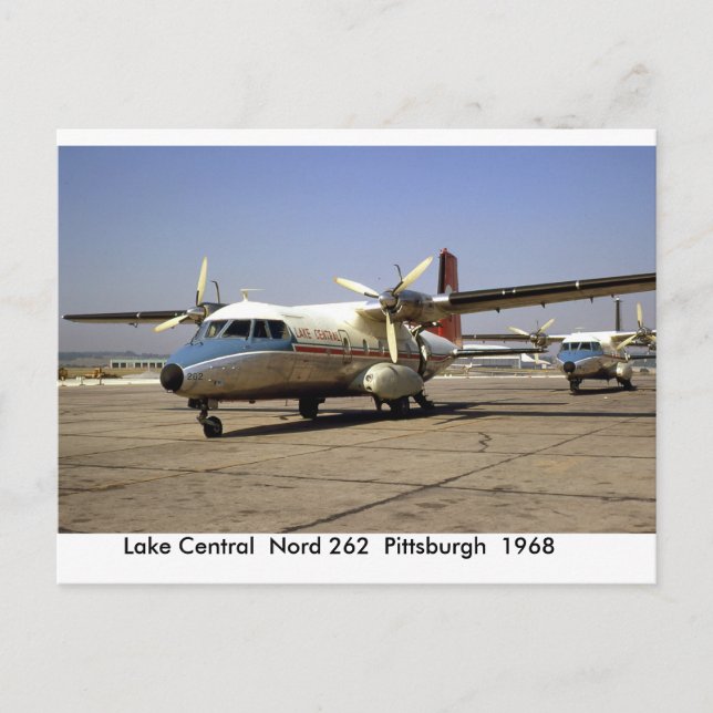 Carte postale avion (Devant)