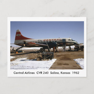 Carte postale avion