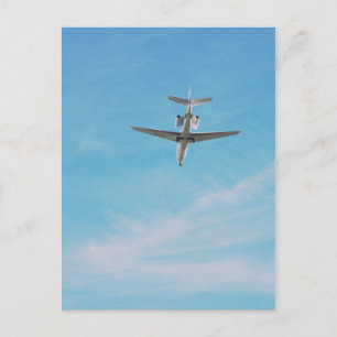 Carte Postale Avion à réaction commercial