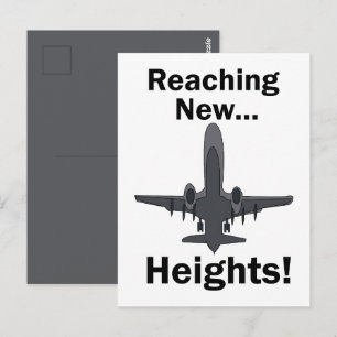 Carte Postale Avion atteignant de nouveaux sommets Citation Insp