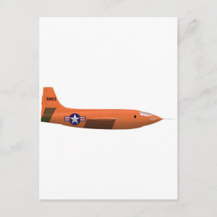 Carte Postale Avion de Bell X-1 Rocket