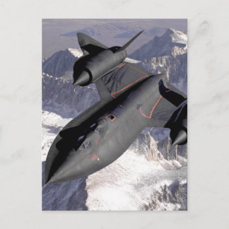Carte Postale Avion de chasse supersonique