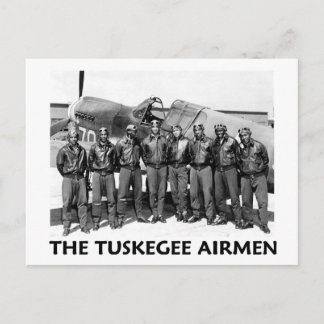 Carte Postale Avion de Tuskegee
