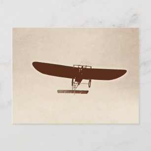 Carte Postale avion vintage