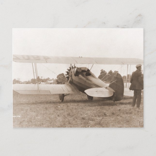 Carte Postale Avion vintage (Devant)