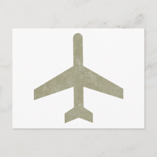 Carte Postale Avion vintage