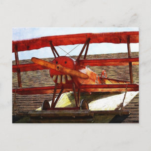 Carte Postale Avion vintage par Shirley Taylor