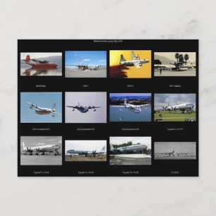 Carte Postale Avions