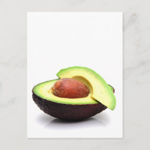 Carte Postale Avocado découpé
