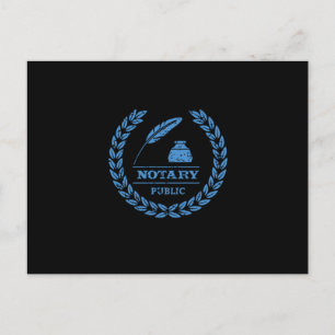 Carte Postale Avocat juridique public notaire Avocat Don notaire