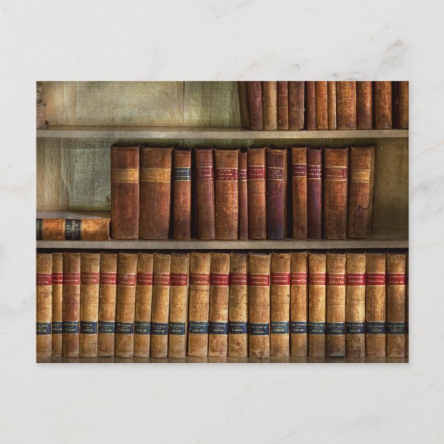 Carte Postale Avocat - Livres - Livres de droit (Devant)