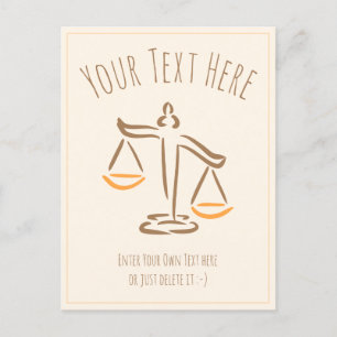 Carte Postale Avocat   Procureur   Juge   Cabinet d'avocats / Bu