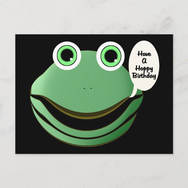 Carte Postale Avoir Un Anniversaire De Hoppy (Devant)