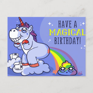 Carte Postale Avoir Un Anniversaire Magique   Joyeux anniversair