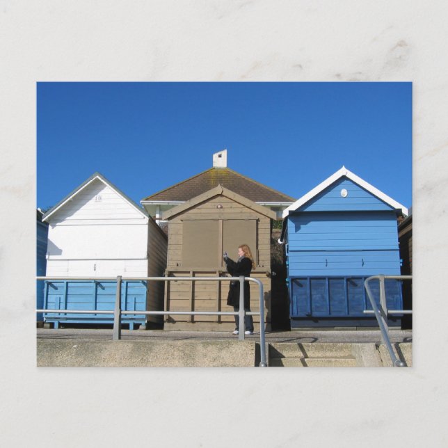 Carte Postale Avon Beach, Hampshire. UK. 07.02.04 (Devant)
