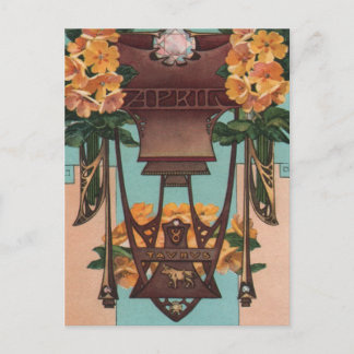 Carte Postale Avril - Taurus