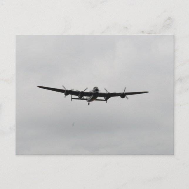 Carte Postale Avro Lancaster (Devant)