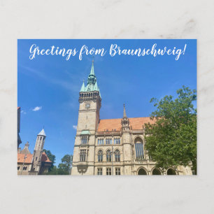 Carte Postale aWorld2Celebrate : Salutations de Braunschweig !