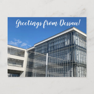 Carte Postale aWorld2Celebrate: Salutations de Dessau !