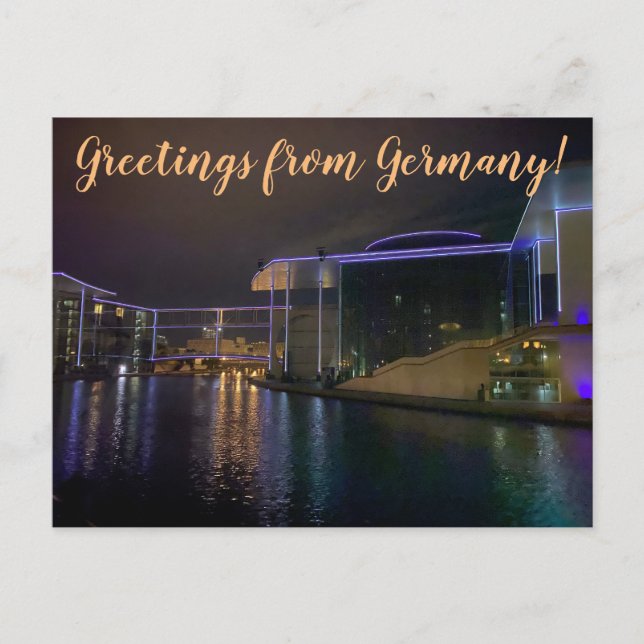 Carte Postale aWorld2Celebrate : Salutations de l'Allemagne! (Devant)