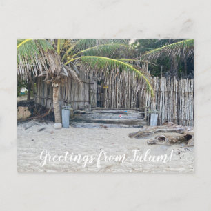 Carte Postale aWorld2Celebrate : Salutations de Tulum!