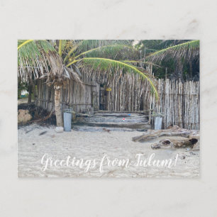 Carte Postale aWorld2Celebrate : Salutations de Tulum!