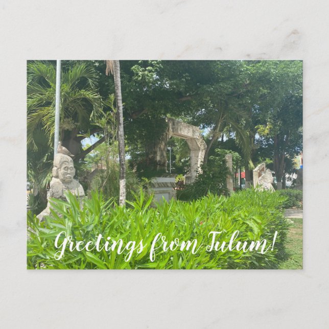 Carte Postale aWorld2Celebrate : Salutations de Tulum! (Devant)