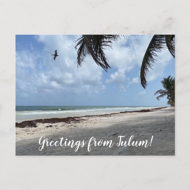Carte Postale aWorld2Celebrate : Salutations de Tulum! (Devant)