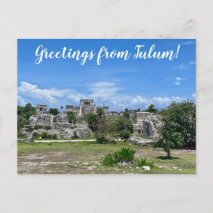 Carte Postale aWorld2Celebrate : Salutations de Tulum!
