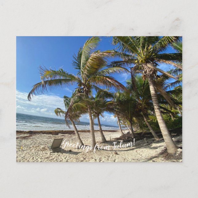 Carte Postale aWorld2Celebrate : Salutations de Tulum! (Devant)