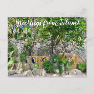 Carte Postale aWorld2Celebrate : Salutations de Tulum!