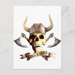 Carte Postale Axe d'Odin