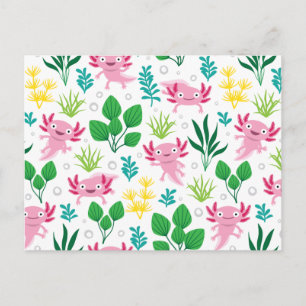 Carte Postale Axolotl