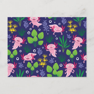 Carte Postale Axolotl