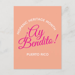 Carte Postale Ay bendito ! Porto Rico