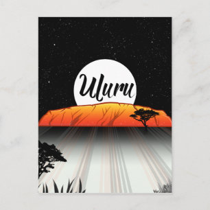 Carte Postale Ayers Rock Australie