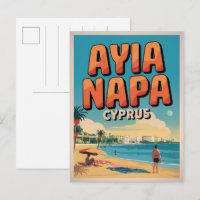 Ayia Napa Chypre, plage blanche cadeaux méditerran