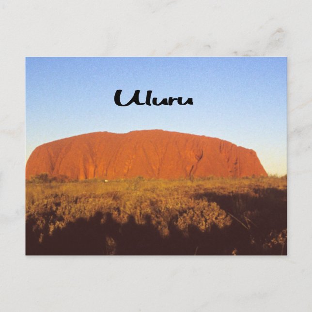 Carte Postale Ayres Rock (Devant)