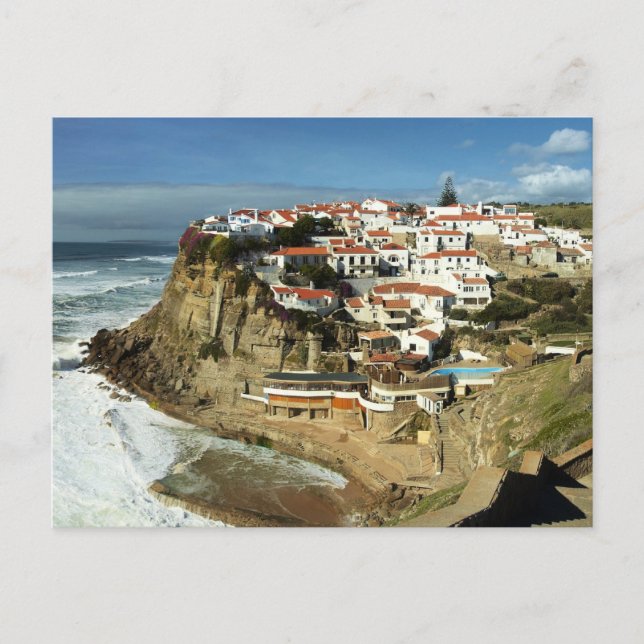 Carte Postale Azenhas Do Mar, Portugal, (Devant)
