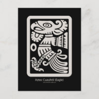 Carte Postale Aztec Cuauhtli - Aigle (Putty)